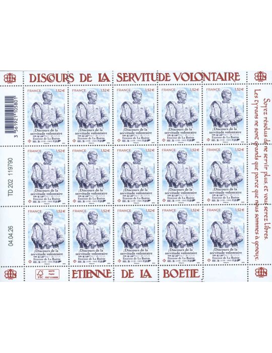 copy ofcopy ofcopy ofcopy ofcopy ofcopy ofn° F21X - Timbre France Feuillets de France (n° XXXX)
