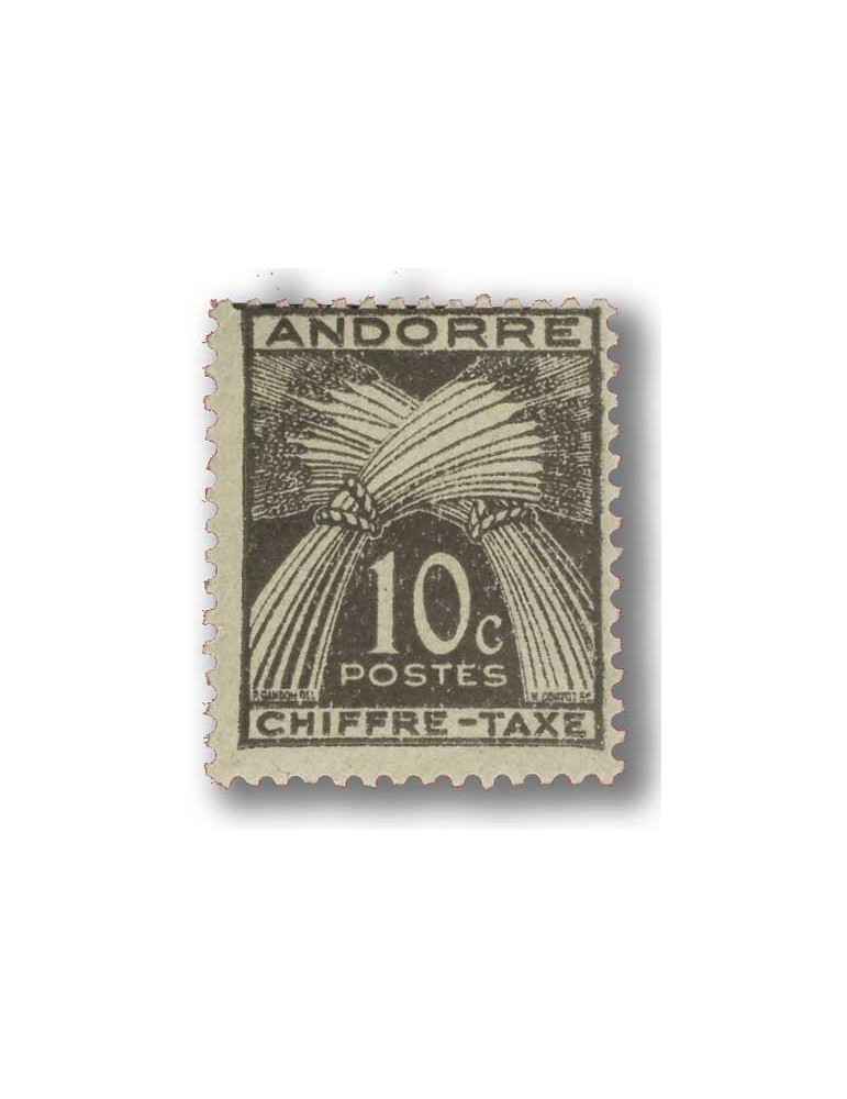 n° 21/31* - Timbre ANDORRE Taxe