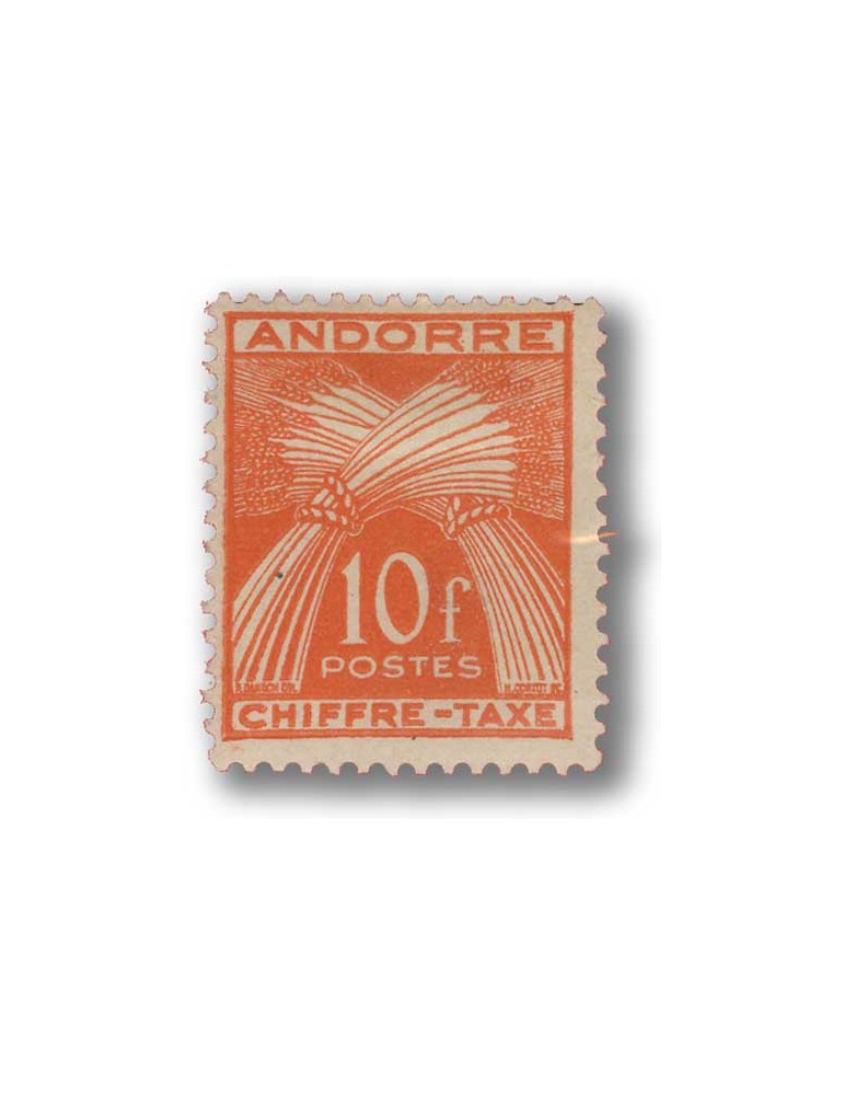 n° 21/31* - Timbre ANDORRE Taxe
