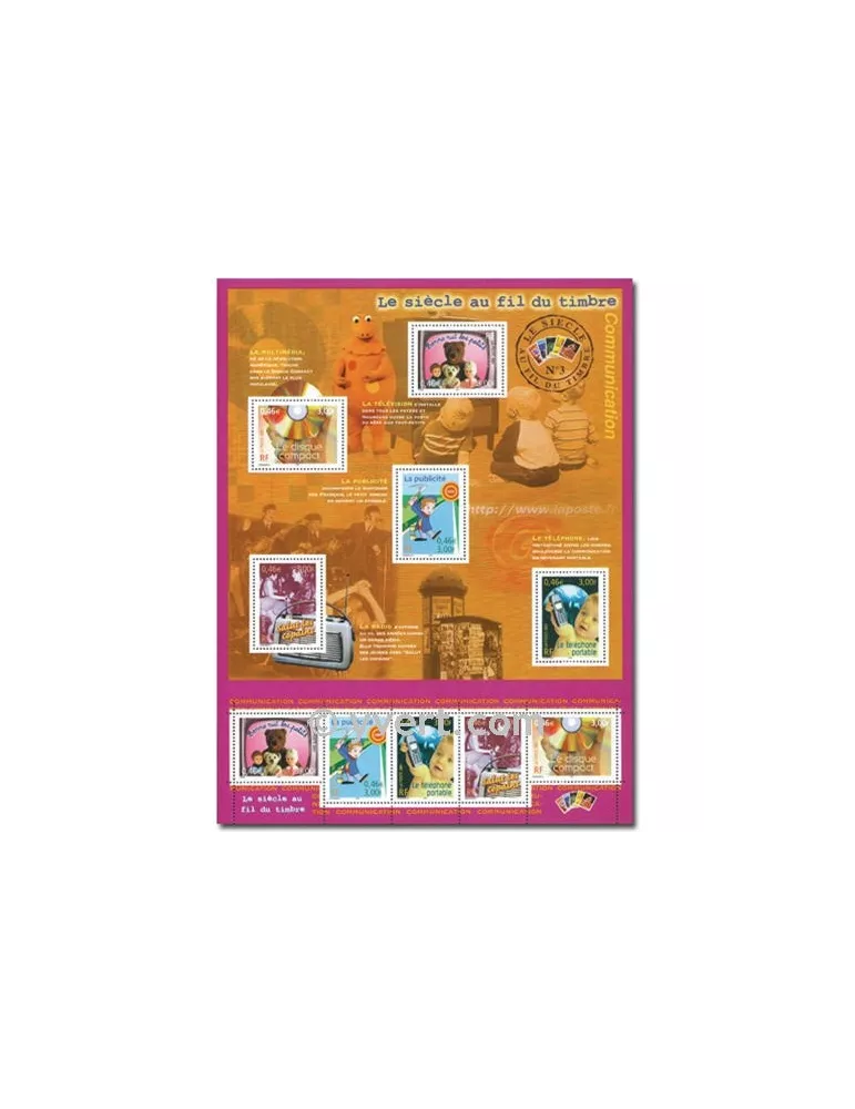 n° 35 - Timbre France Bloc et feuillets