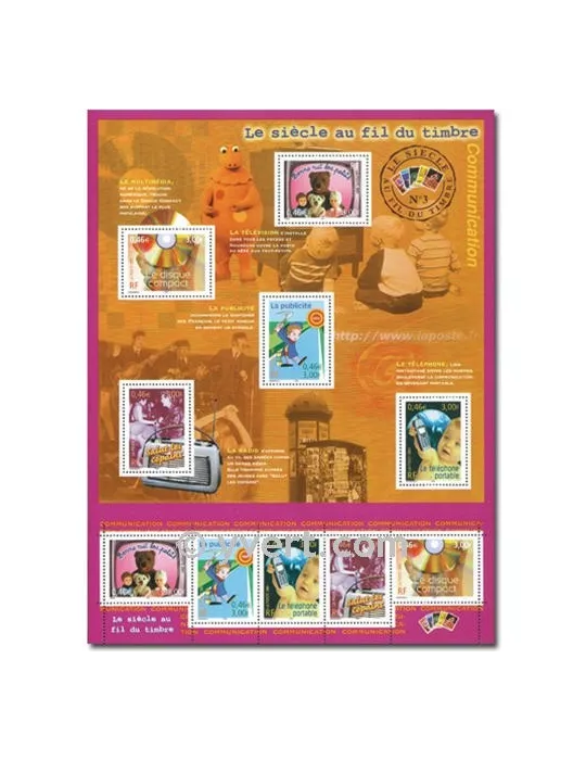 n° 35 - Timbre France Bloc et feuillets