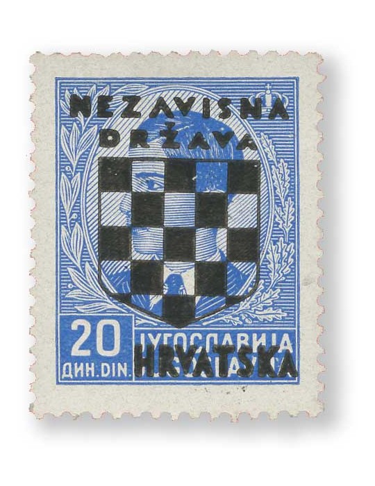 n° 9/22* - Timbre CROATIE Poste