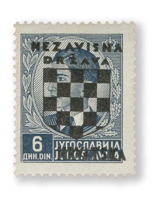 n° 9/22* - Timbre CROATIE Poste