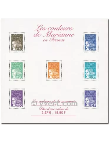 n° 41 - Timbre France Bloc et feuillets