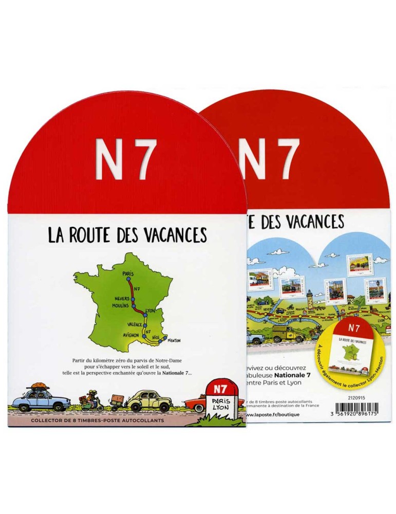 France : Collector "N7 La route des vacances Paris Lyon"