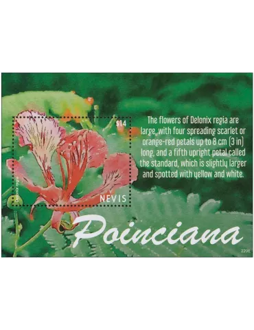 n° 433 - Timbre NEVIS Blocs et feuillets