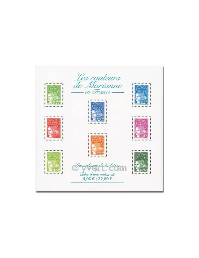 n° 42 - Timbre France Bloc et feuillets