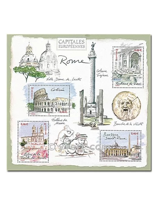 n° 53 - Timbre France Bloc et feuillets