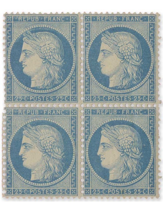 n° 60A* - Timbre FRANCE Poste