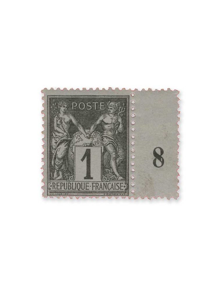 n° 83** et 83 obl. - Timbre FRANCE Poste