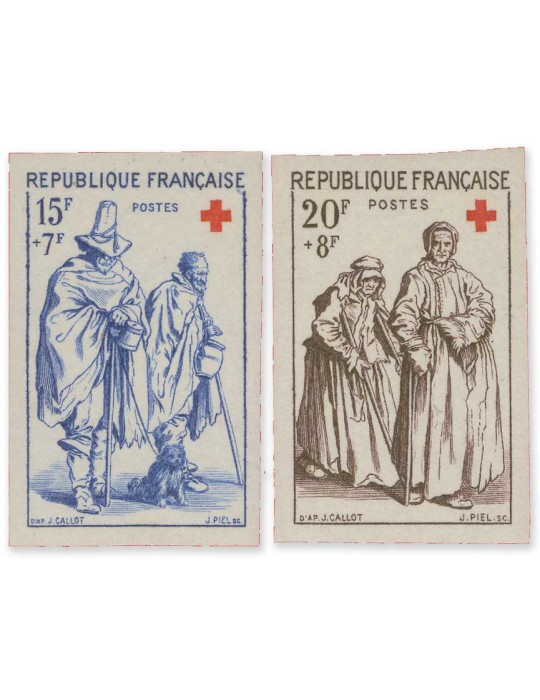 n° 1140/1141** ND - Timbre FRANCE Poste