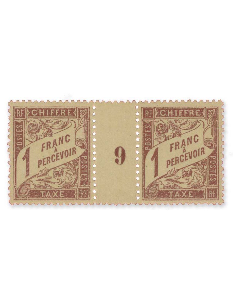n° 40** - Timbre FRANCE Taxe