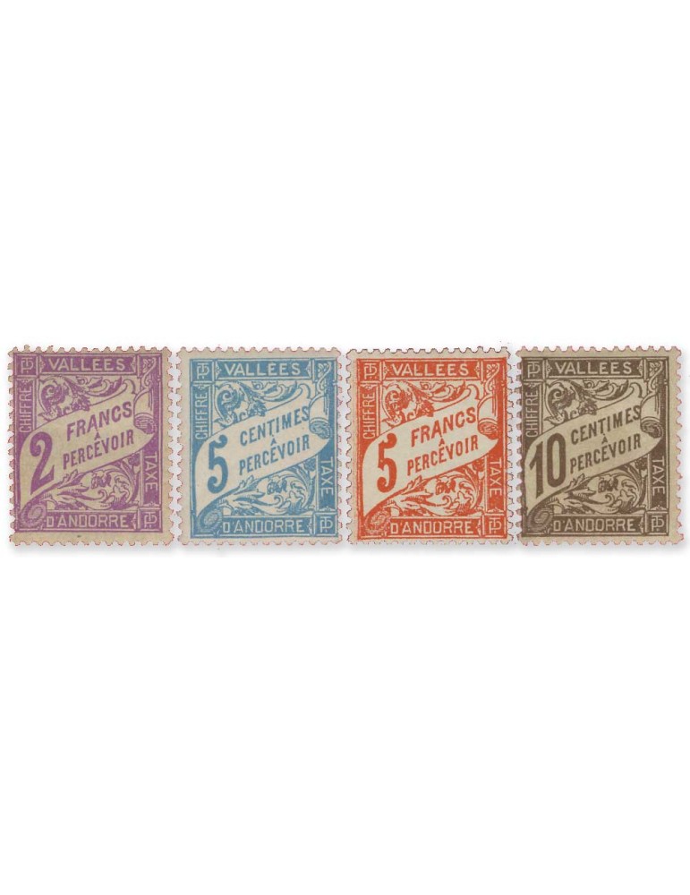 n° 17/20* - Timbre ANDORRE Taxe