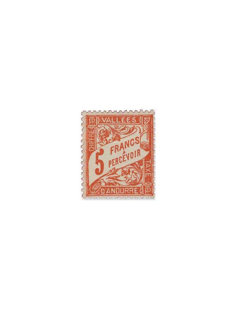 n° 17/20* - Timbre ANDORRE Taxe