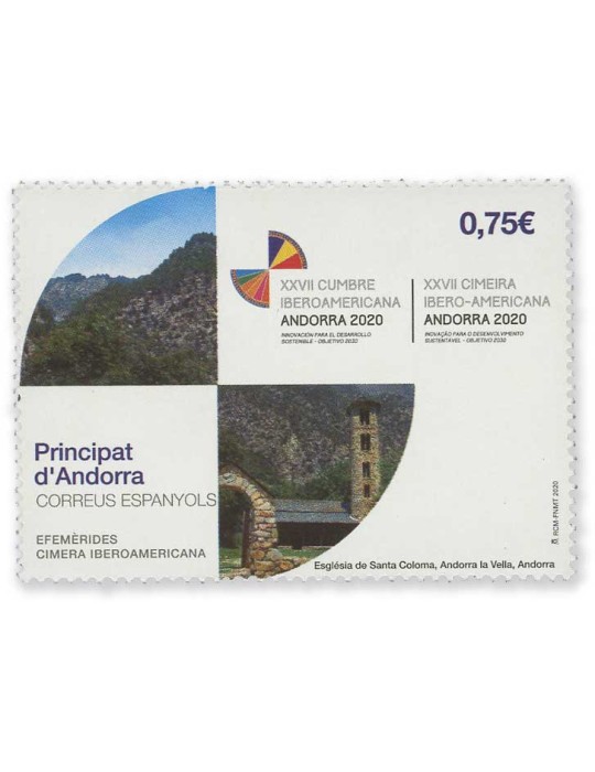 ANDORRE ESPAGNOL : Année 2020 neuf**