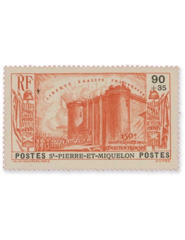 n° 191/195** - Timbre SAINT-PIERRE ET MIQUELON Poste 2