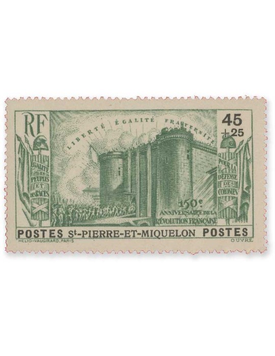 n° 191/195** - Timbre SAINT-PIERRE ET MIQUELON Poste