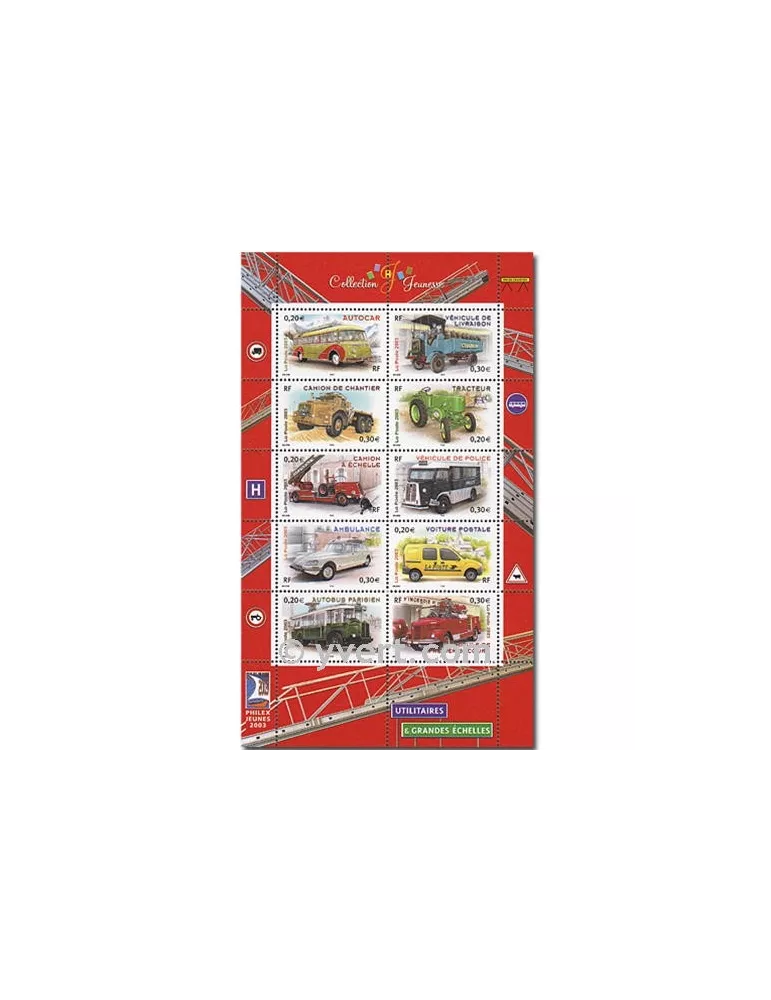 n° 3609/3618 - Timbre France Poste (BF 63)