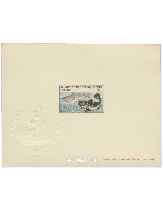 n° 353/357 - Timbre SAINT-PIERRE ET MIQUELON Poste