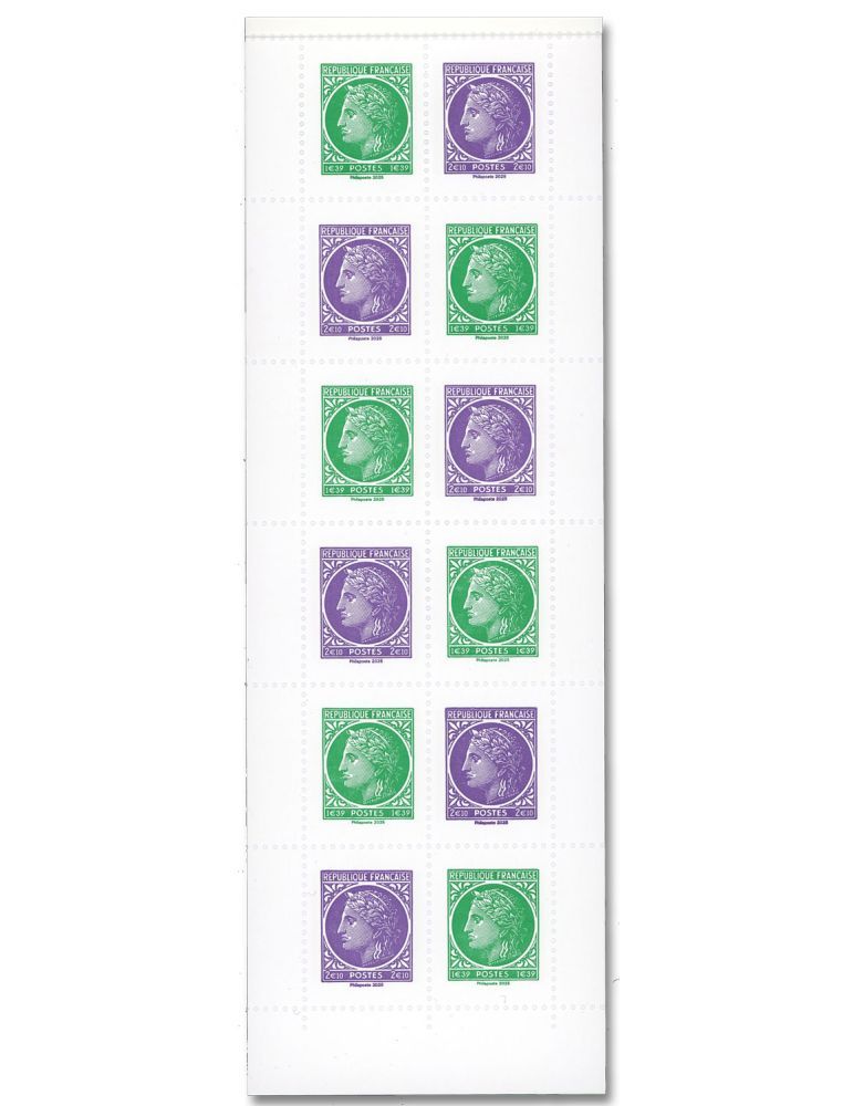 n° C1536 (n° 5863/5866) - Timbre France Carnets Divers