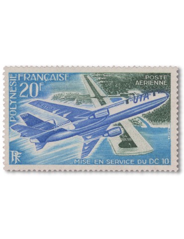 n° 74* - Timbre POLYNESIE Poste Aerienne