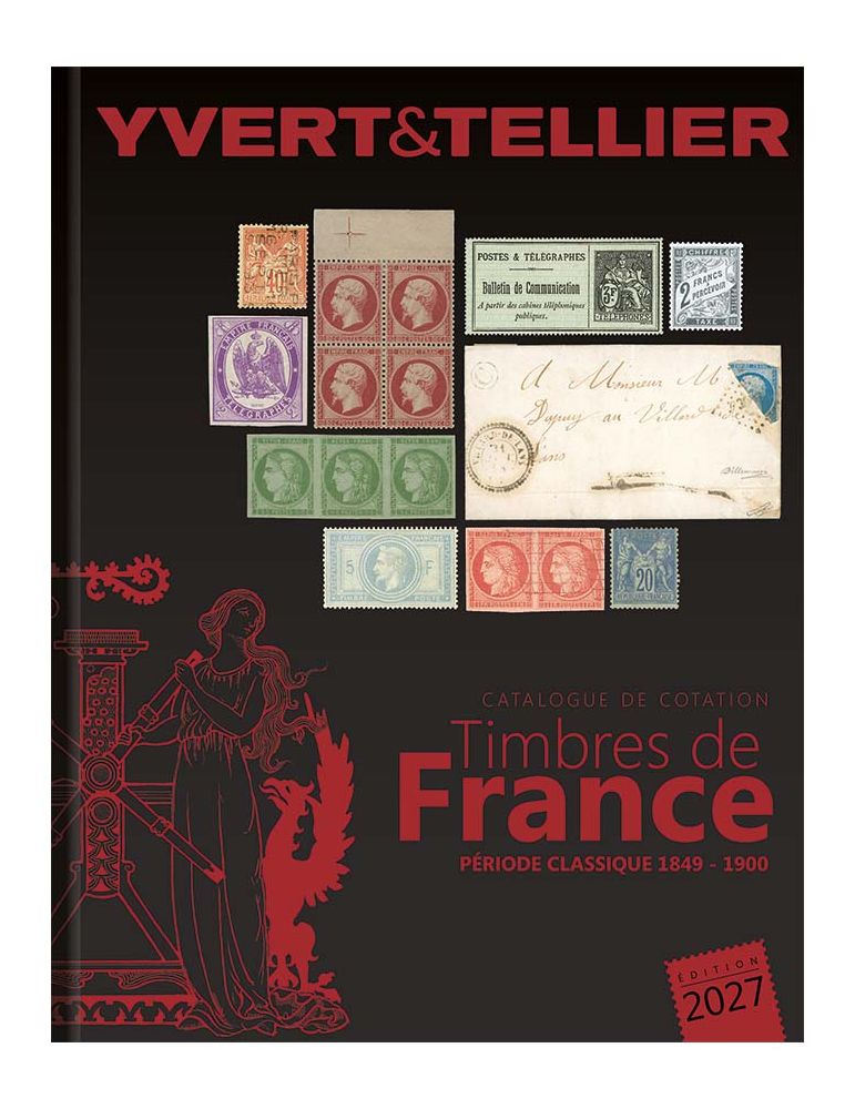 TOME 1 - 2027 (Catalogue des Timbres de France - 2 volumes : Période Classique et Moderne)