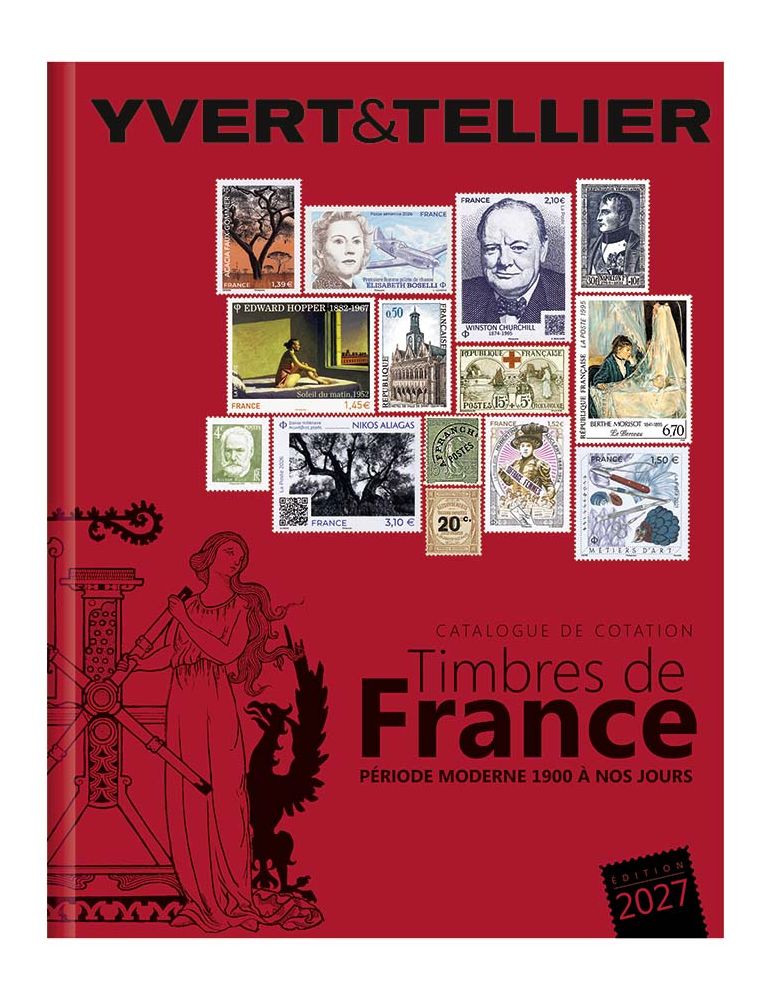 TOME 1 - 2027 (Catalogue des Timbres de France - 2 volumes : Période Classique et Moderne)