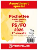ASSORTIMENT DE POCHETTES (DOUBLE SOUDURE) : 2026 1ER SEMESTRE