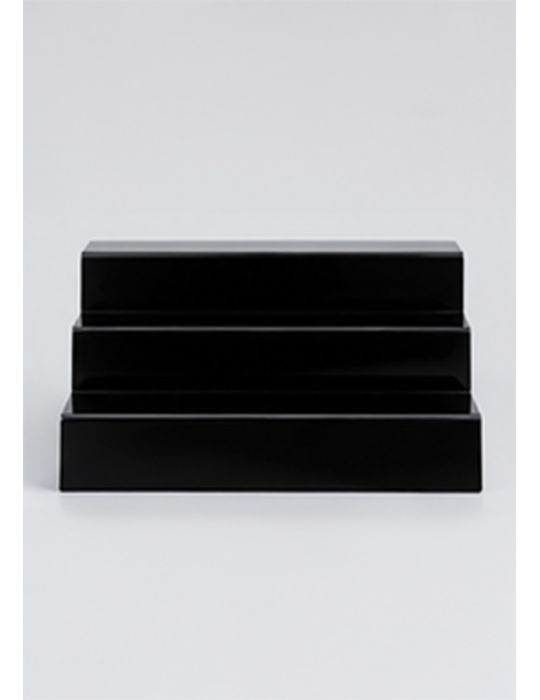 ESCALIER DE PRESENTATION 3 MARCHES : Noir - SAFE®