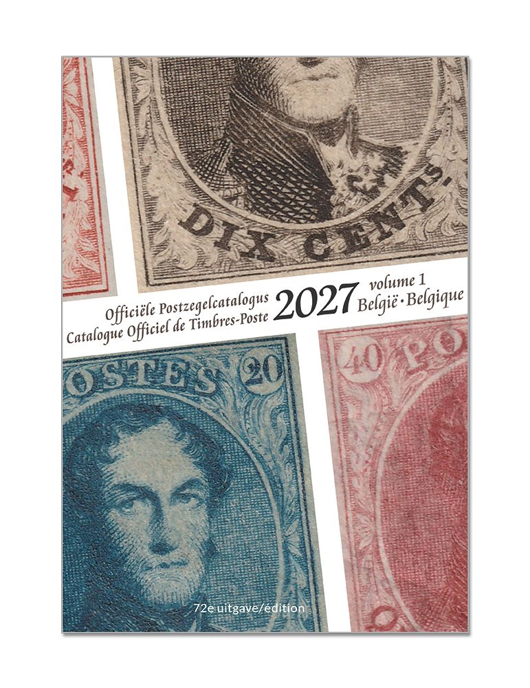 COB 2027 : CATALOGUE OFFICIEL DE TIMBRES-POSTE 2027 (Timbres de Belgique)