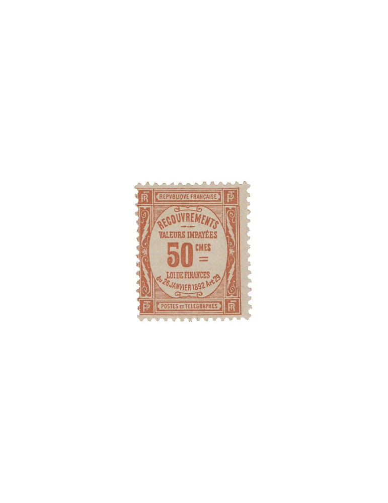 n° 47* - Timbre FRANCE Taxe