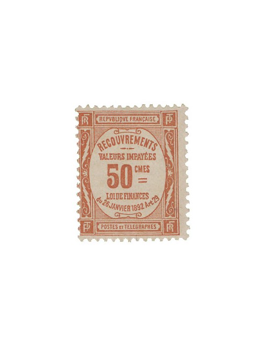 n° 47* - Timbre FRANCE Taxe