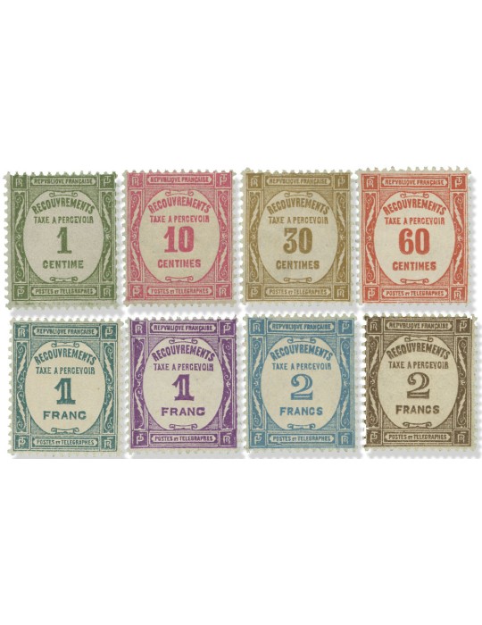 n° 55/62* - Timbre FRANCE Taxe