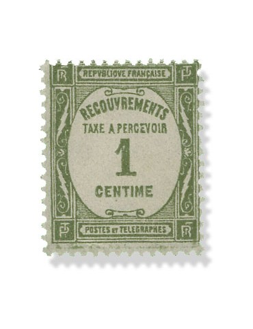 n° 55/62* - Timbre FRANCE Taxe 2