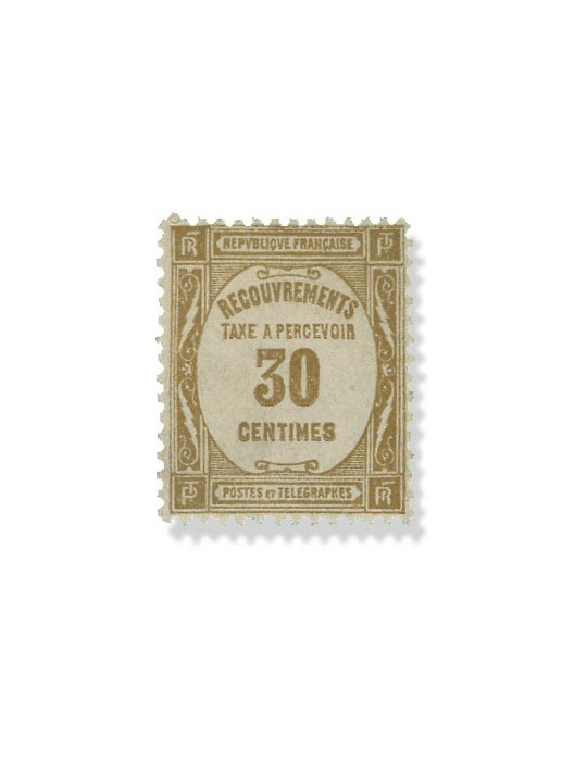 n° 55/62* - Timbre FRANCE Taxe