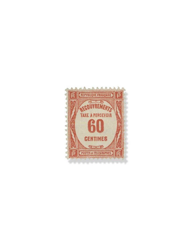 n° 55/62* - Timbre FRANCE Taxe
