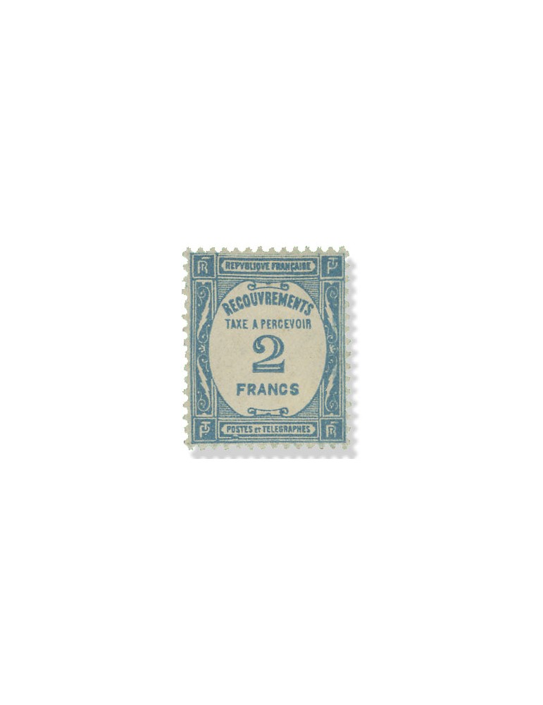 n° 55/62* - Timbre FRANCE Taxe