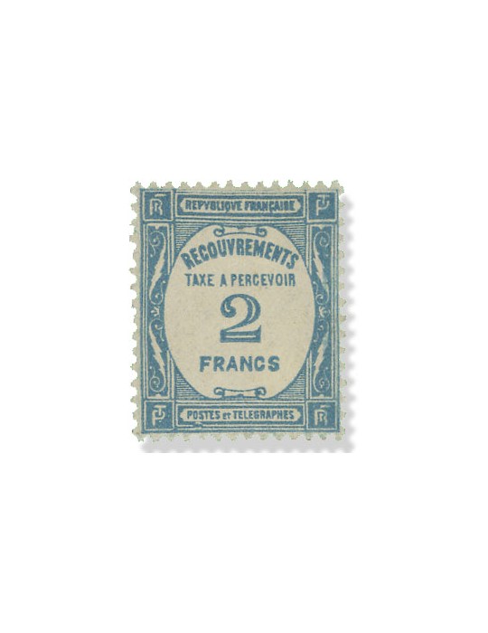 n° 55/62* - Timbre FRANCE Taxe