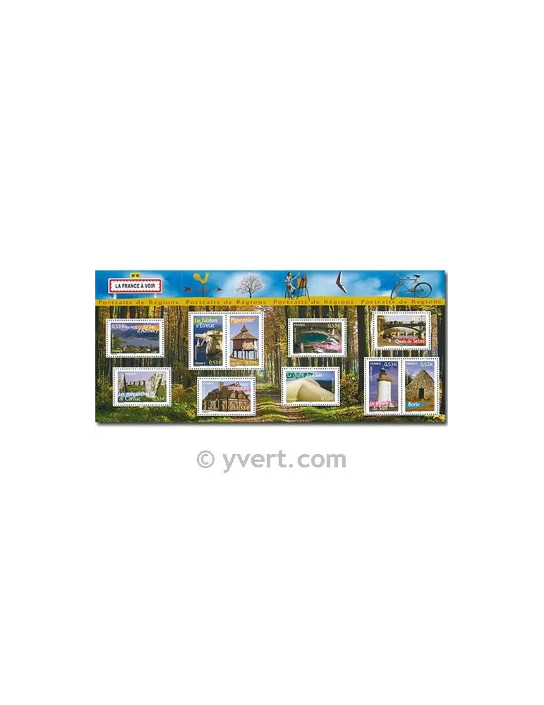 n° 3814/3823 - Timbre France Poste (BF 89)