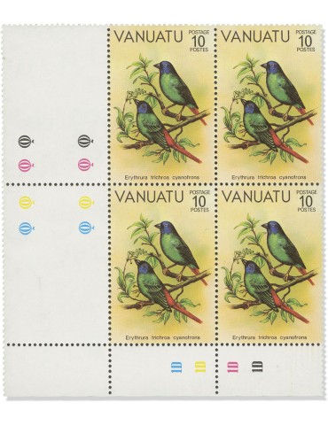 n° 620/623** - Timbre VANUATU Poste 2