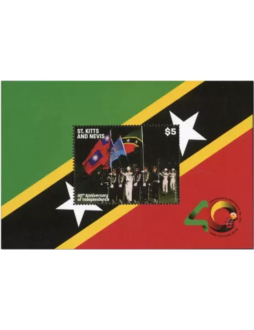 n° 440 - Timbre NEVIS Blocs et feuillets