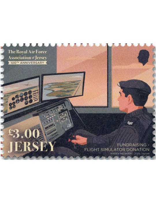n° 2987/2992 - Timbre JERSEY Poste