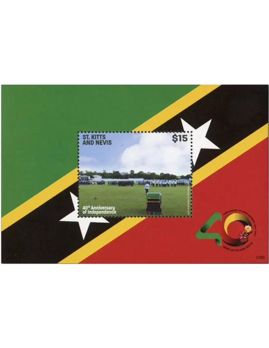 n° 441 - Timbre NEVIS Blocs et feuillets