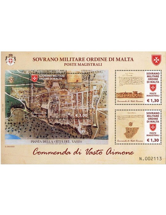 n° F1775 - Timbre ORDRE de MALTE Poste