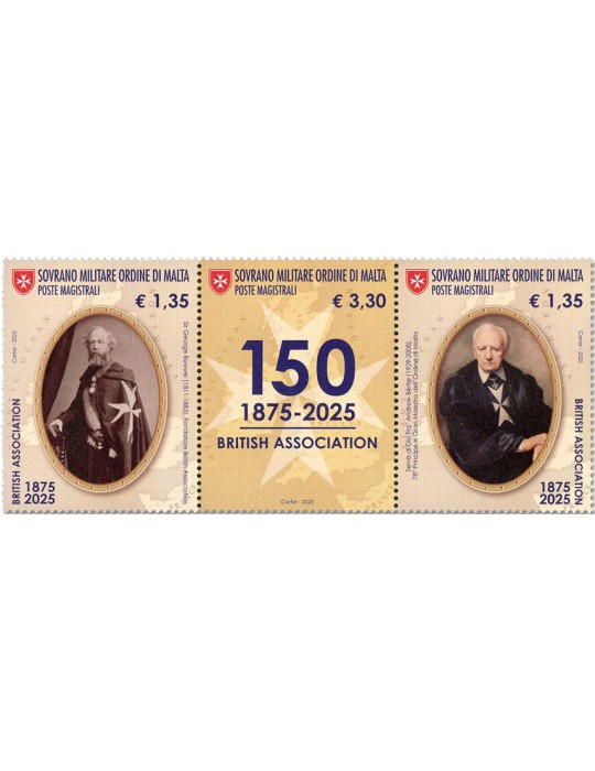 n° 1782/1784 - Timbre ORDRE de MALTE Poste