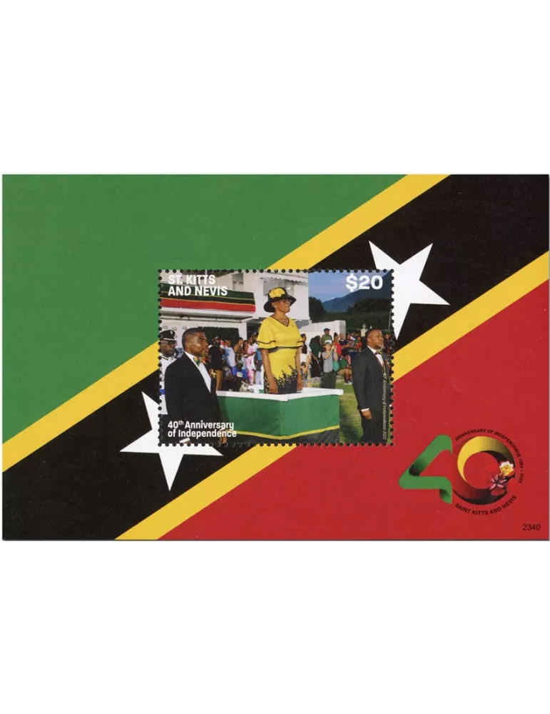 n° 442 - Timbre NEVIS Blocs et feuillets