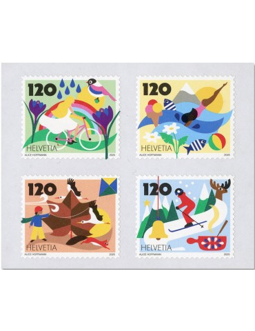 n° 2921/2924 - Timbre SUISSE Poste