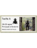 n° 8a - Timbre ANDORRE ESPAGNOL Timbres de distributeurs