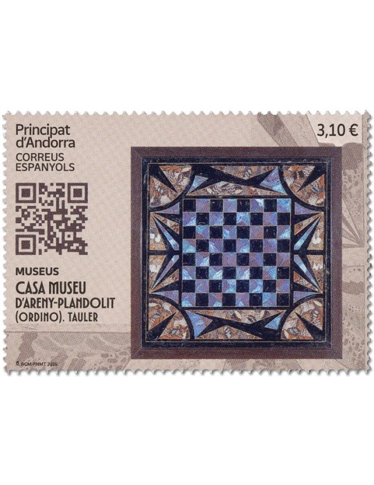 n° 565 - Timbre ANDORRE ESPAGNOL Poste