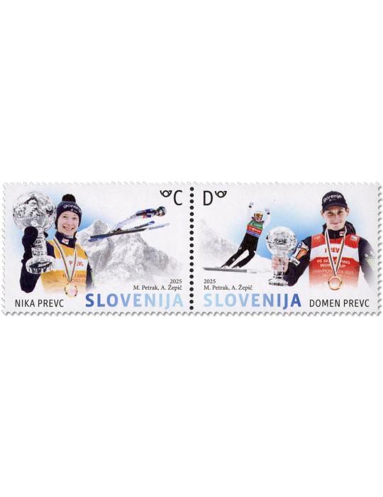 n° 1418/1419 - Timbre SLOVENIE Poste